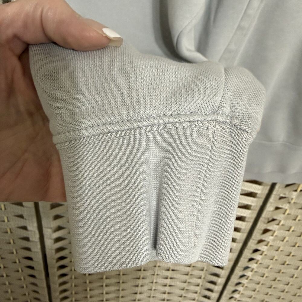 Nike Sole Food Waffle Fries Hoodie Men’s M Light Gray Pullover Sweatshirt Flaw - Picture 5 of 10